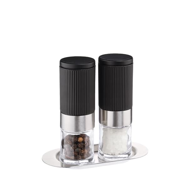 Cilio Capri salt- och pepparkvarnset, 2 st., diameter 3 x 9 cm