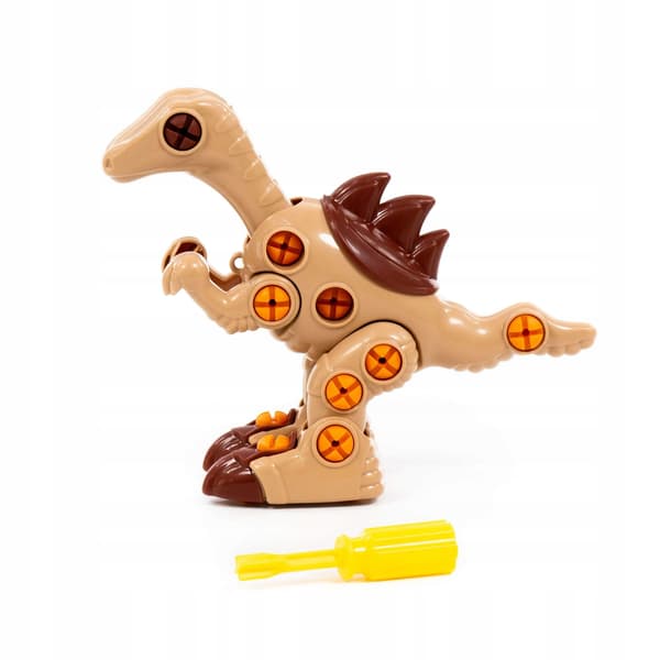 DINOSAUR afskrubar WELCIRAPTOR 36 stk. skruet