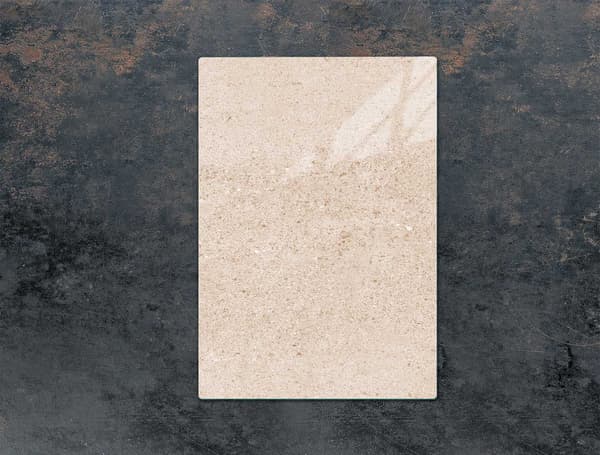 SKÄRBRÄDA I GLAS 35x52 BEIGE