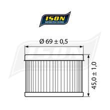 ISON-öljynsuodatin ISO111