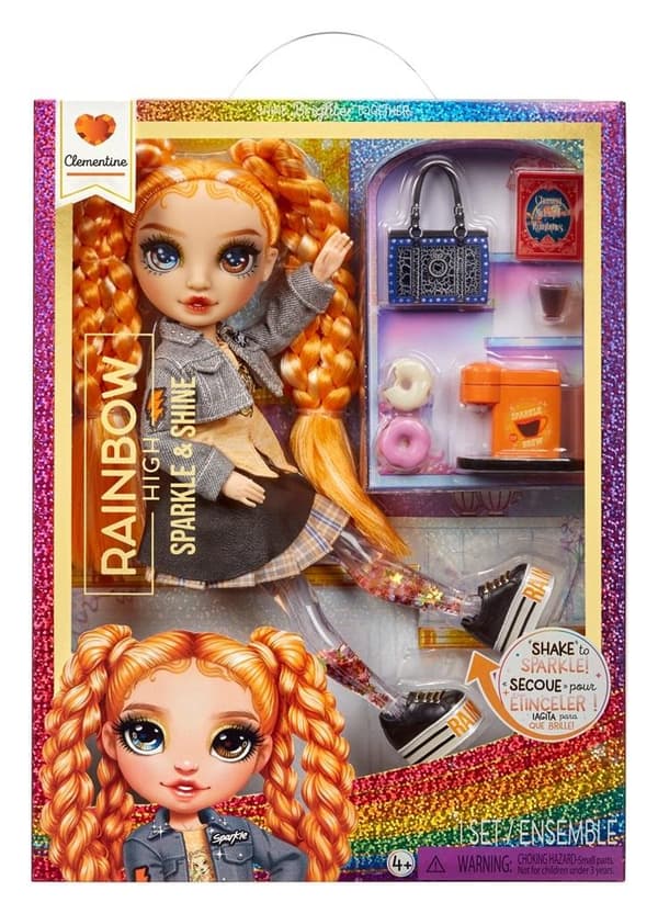 Regnbue High Sparkle & Shine Modedukker Clement