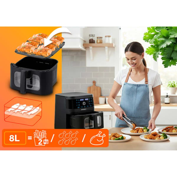 Airfryer Berdsen BD-661 svart