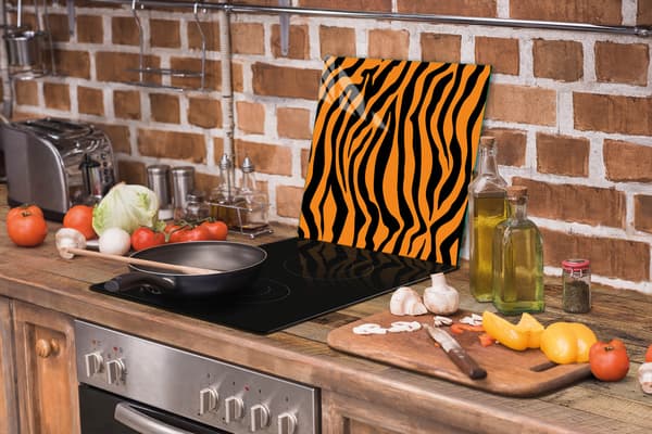 GLAS SKÄRBRÄDA 52x40 TIGER