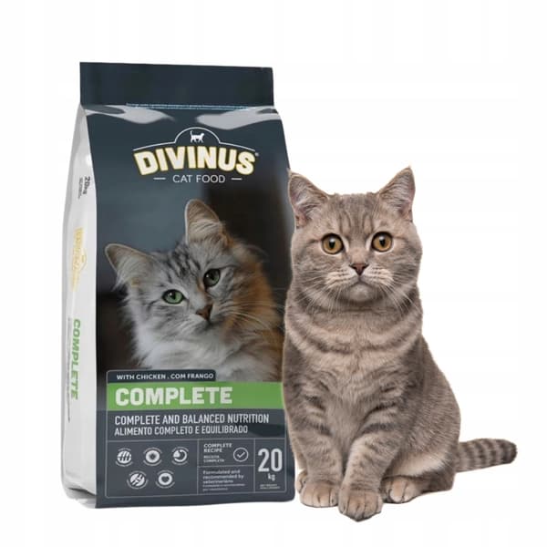 Divinus Cat Complete tørfoder til katte, 20 kg