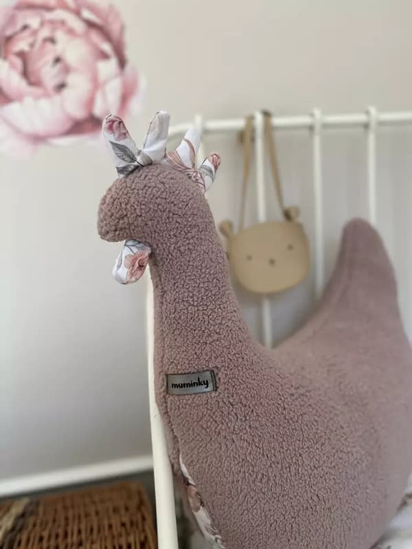 Krysia Pink Høne Pude