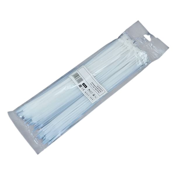 Buntbandstejp 3,6x300mm - 100st vit