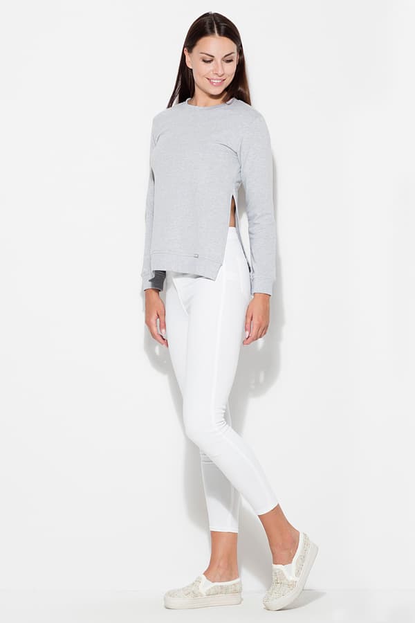 K347 bluse grå XL