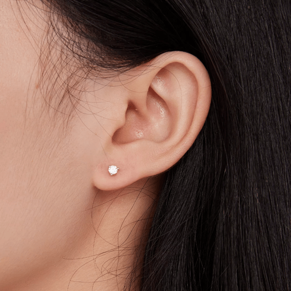 Sølvøreringe Cubic Zirconia Øreringe Sølv 925