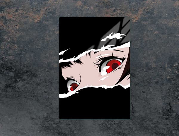 SKÄRBRÄDA I GLAS 35x52 ANIME