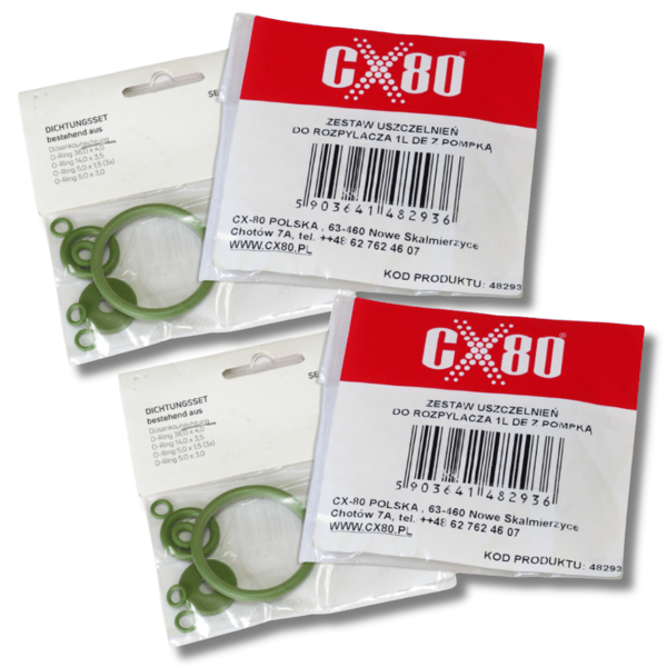 CX80 pesukoneen sumuttimen suuttimen tiivistesarja 1L x2