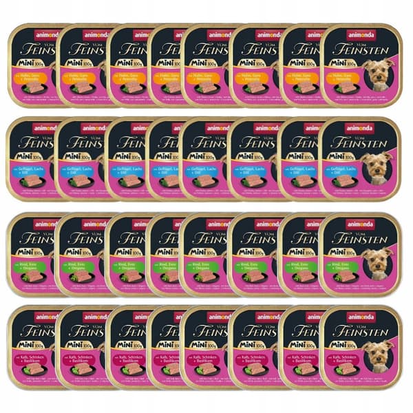 Våtfoder för hundar Animonda Vom Feinsten MINI mix 32x100g