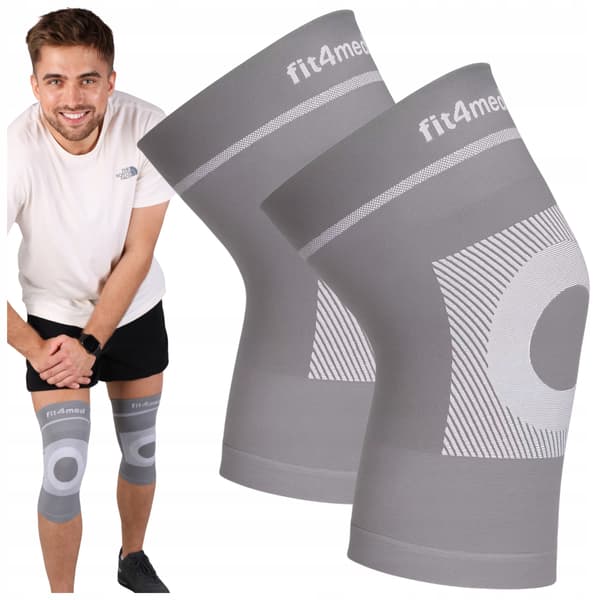 Kompressionsknäbandage, elastisk stabilisator för knäledskompression