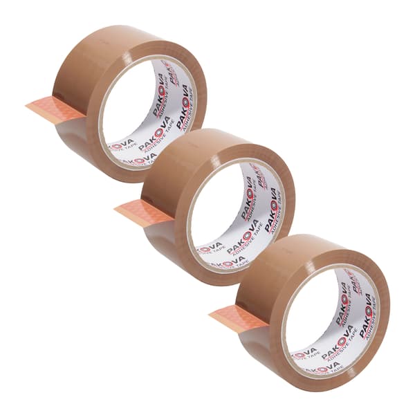 PAKOVA 48/100 BRUN 3-PACK packtejp
