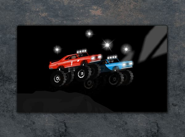 LASINEN LEIKKUULAUTA 52x30 AUTO