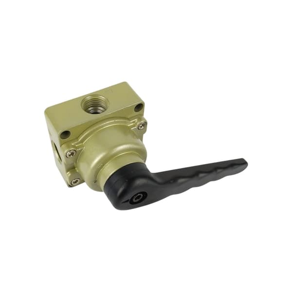 Pneumatisk manuell ventil med spak 1/2"