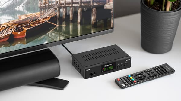 Tuner decoder TV DVB-T2 H.265 HEVC USB Cabletech