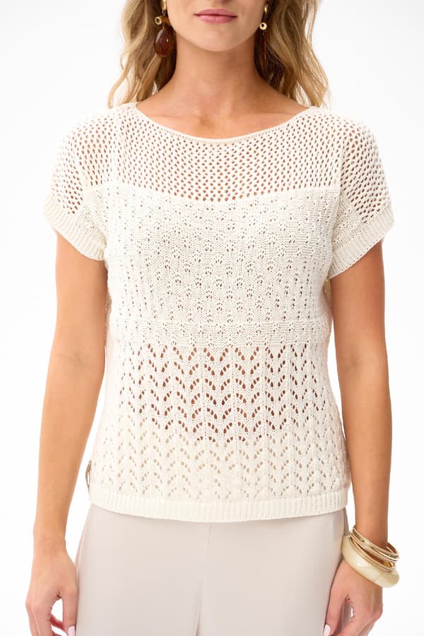 Lola Ecru Damebluse Lola Ecru Damebluse 36/38
