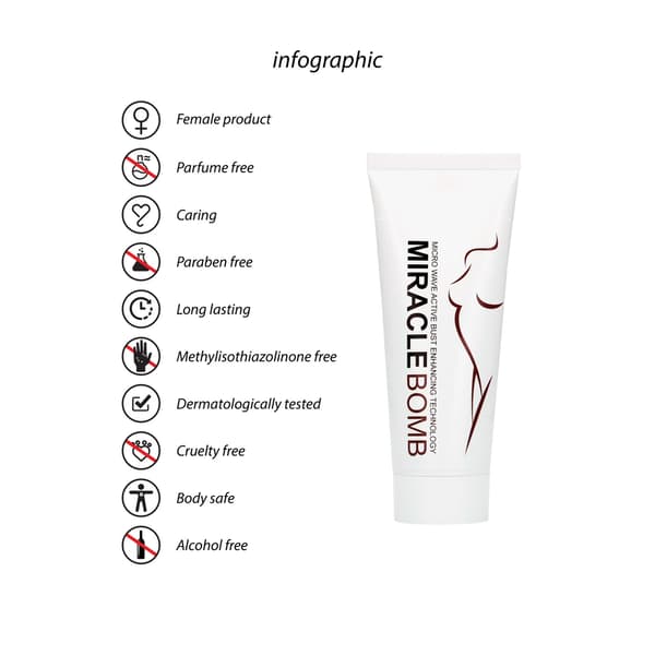 Fastere brystcreme 100 ml Pharmquests shots