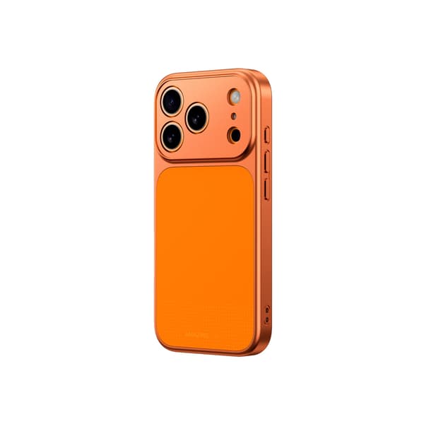iPhone 17 Pro Max Minimal Mag Heltäckande Skal – Orange