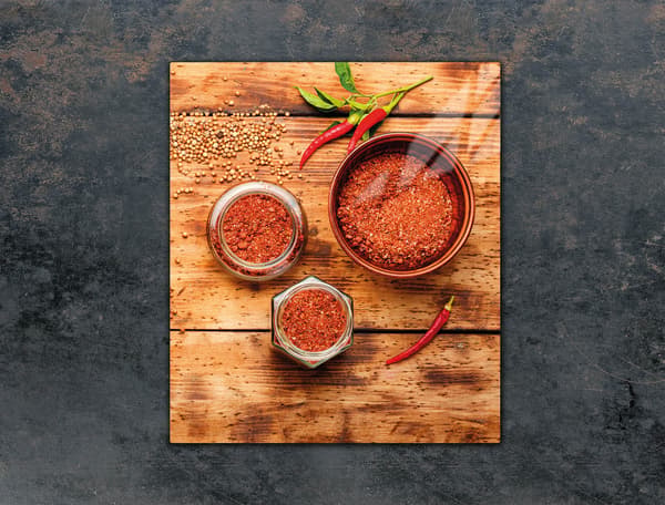 GLASSKÆREBRÆT 45x52 CHILI