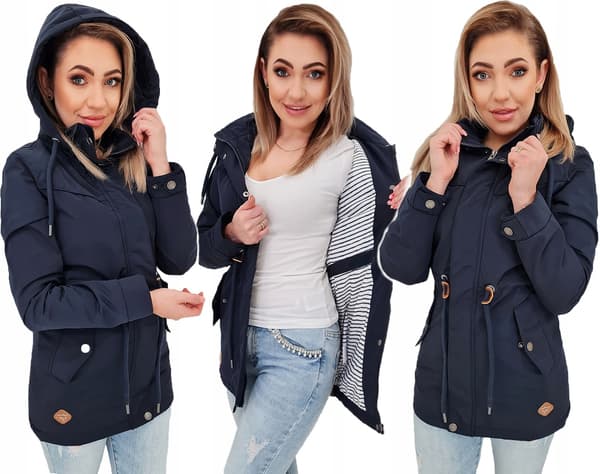 HÖSTPARKAS MED HUVA S Beige