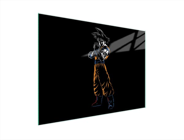 SKÄRBRÄDA I GLAS 40x30 ANIME