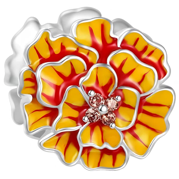 Charms til Pandora Efterårsblomst Charm Vedhæng