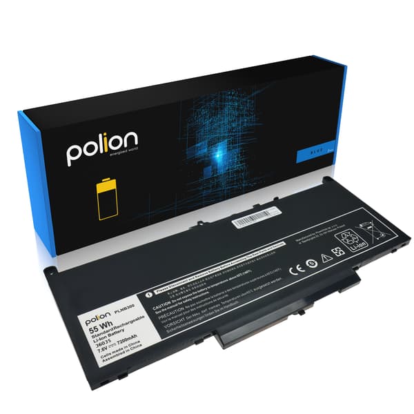 Laptop-batteri til DELL J60J5 Latitude E7260 E7270 E7470 7200mAh
