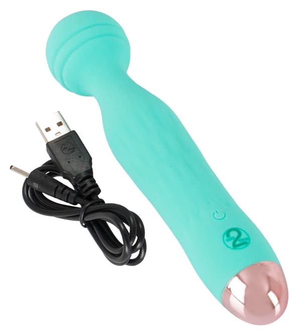 Cuties Grön Mini Vibrator Med Huvud