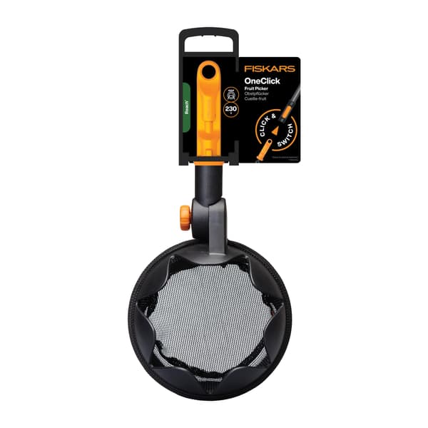 Fiskars oneclick hedelmänpoimijan pää + pitkä varsi 2,2 m-4 m