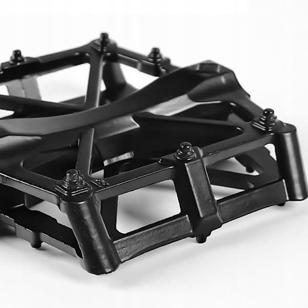 ROXAR MTB platform cykelpedaler, aluminium, sort