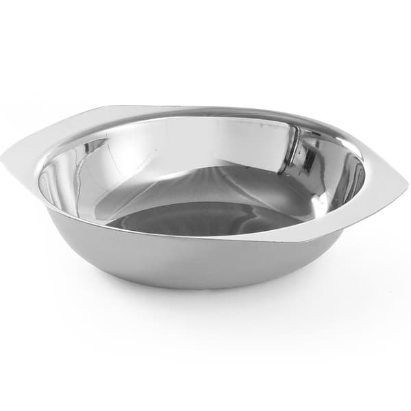Stålskål til råkost diameter 120 x 30 mm