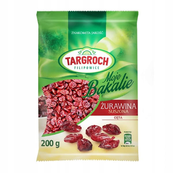 Tørrede tranebær Ocean Spray 200 g Targroch 200 g