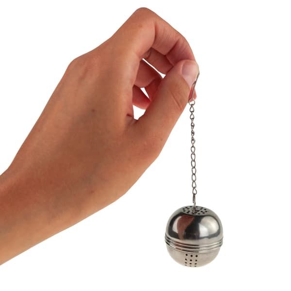 TG56306 ÖRTTE-INFUSER I STÅL MED KULA