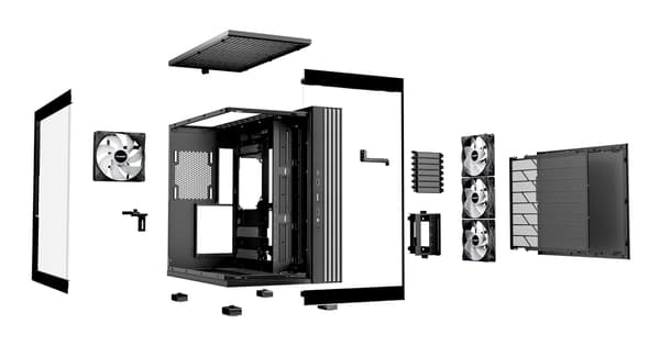 BE QUIET! Light Base 600 LX Midi Tower -tietokonekotelo