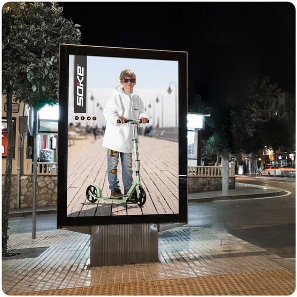 Soke City Grön Scooter