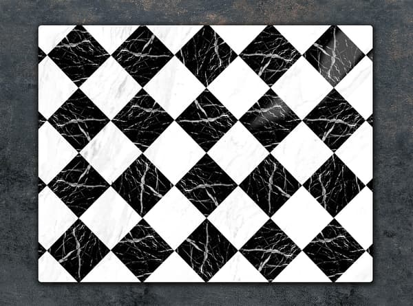 GLAS SKÄRBRÄDA 52x40 MOSAIK