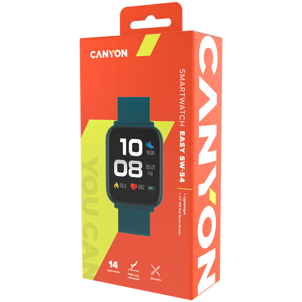 CANYON Älykello Easy SW-54 Vihreä