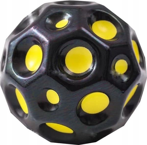 Leksaks Galaxboll meteor sort rumgalaksebold 6 cm