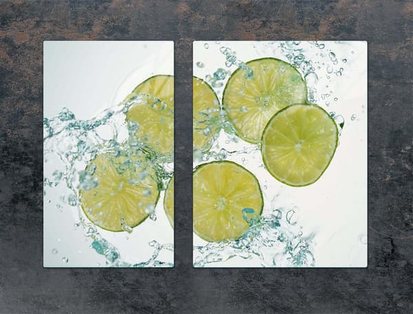 LASINEN SUOJALEVY LIEDELLE 70x52 LIME