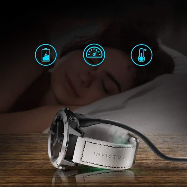 USB-C-kabel för Garmin-klocka 1m - svart