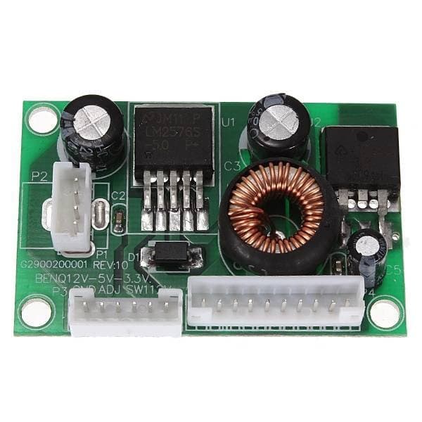 12V - 5V, 3,3V spændingsomformer