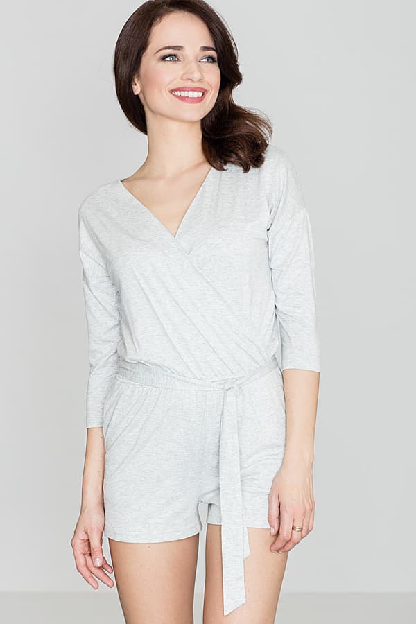 Jumpsuit K374 Ljusgrå L