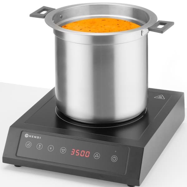 Elektrisk suppe-termokedel VANDFRI 10 l 450 W - sort