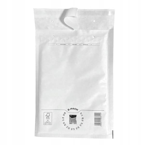 Bubbelkuvert D14 VITT E-PACK x 10 st