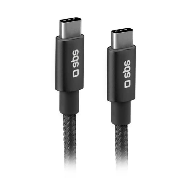 USB-C strømforsyningskabel 25W 1,5m - Grå
