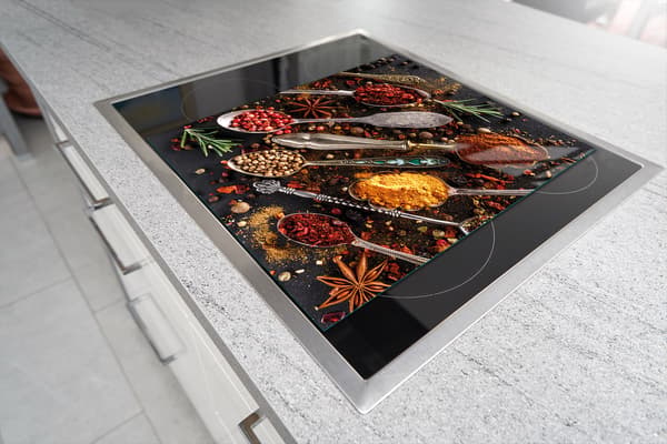 GLAS SKÆREBRÆT 45x52 KRYDDERIER