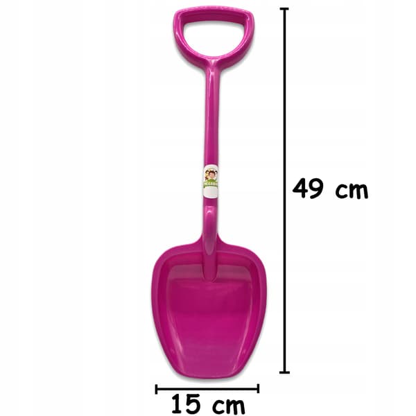 MEGADIDI SOLID strandsandspade 49 cm POLSK TILLVERKNING