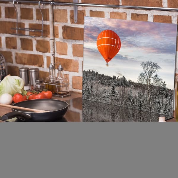 Glasbeskyttelsesplade til komfur 60x52 Balon