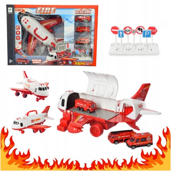 FLY BRANDBILER LYS LYD STOR